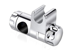 2026-soporte Para Ducha De Mano Ajustable, Barra De Pared De Plástico Abs Cromado, Diámetro Exterior 18-25mm, Rotación 360 Grados