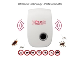 Xf13839 Repelente Electrónico Insectos Ultrasonidos Ratones Mosquitos Cucarachas Hormigas