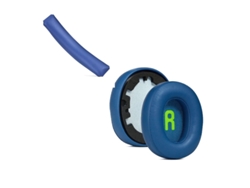 Almohadillas para los oídos Szsmart para JBL Jr460nc (1 par), color azul