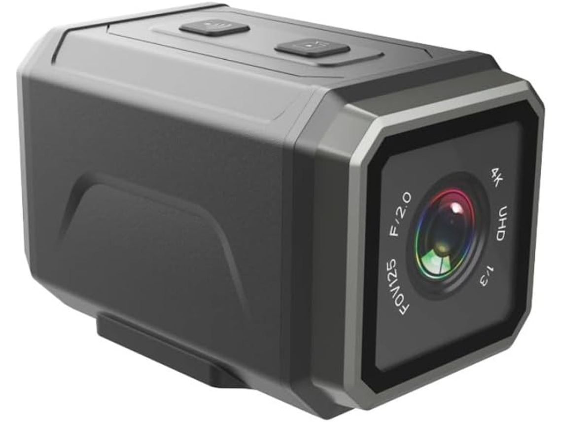 Cámara De Acción 4k Con Batería De 3000 Mah, Wdr Y Wifi De 2,4 Ghz Para Ciclismo.