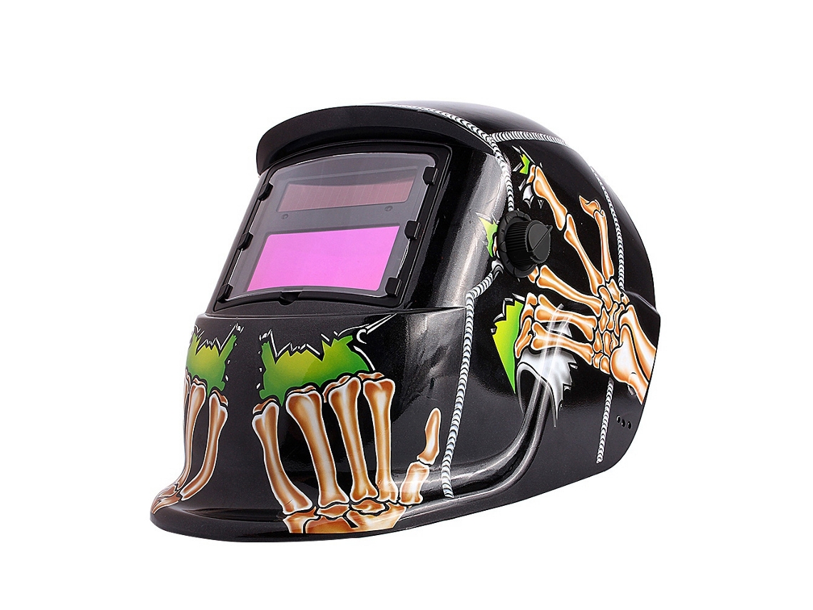 Casco De Soldadura Con Oscurecimiento Automático Alimentado Por Energía Solar Y Protección Uv/ir Para Soldadores.