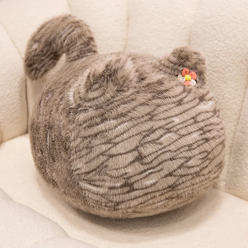 Cojín Decorativo/almohada Para Sofá Con Estampado De Gato Adulto (marrón, 35 Cm)