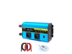 Inversor de onda sinusoidal pura, compatible con enchufes europeos, 24V-220V-4000W