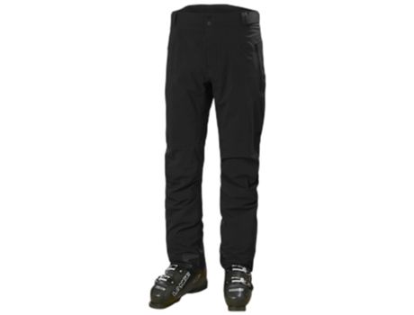 Pantalones de Nieve para Hombre HELLY HANSEN Alpha Lifaloft Negro para Esquí (Talla:XXL)