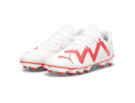 Botas de fútbol Unisex para Fútbol PUMA Future Play Fg Blanco (32)