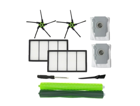 Filtros de escova de rolo saco de pó para irobot roomba s9 robô varredor