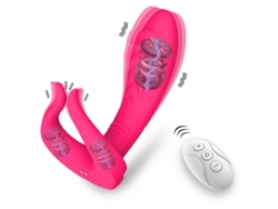Potente Vibrador De Anillo De Pene, Estimulador Anal Vaginal Del Punto G De La Eyaculacin Del Retraso (rojo)