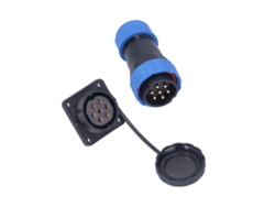 Conector De Alimentación Aérea Cuadrado E Impermeable Con 4 Orificios, 380 V 25 A, Pin Sp287