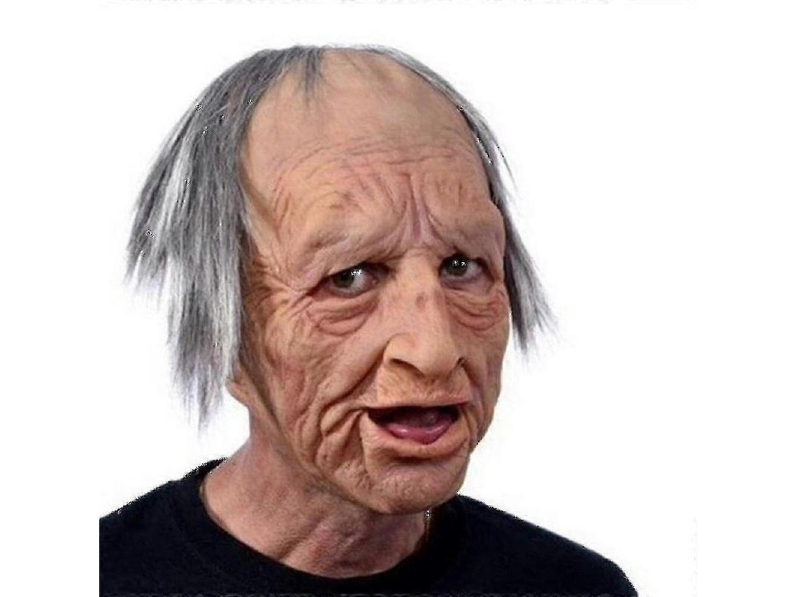 Máscara Facial Masculina Realista De Látex Para Disfraces De Halloween, Fiestas Y Cosplay.