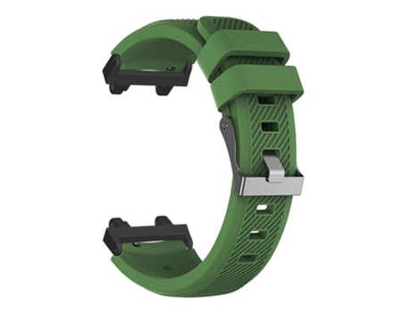 Correa de Silicona textura de sarga 22mm para Huami Amazfit T-Rex 2 - verde intenso