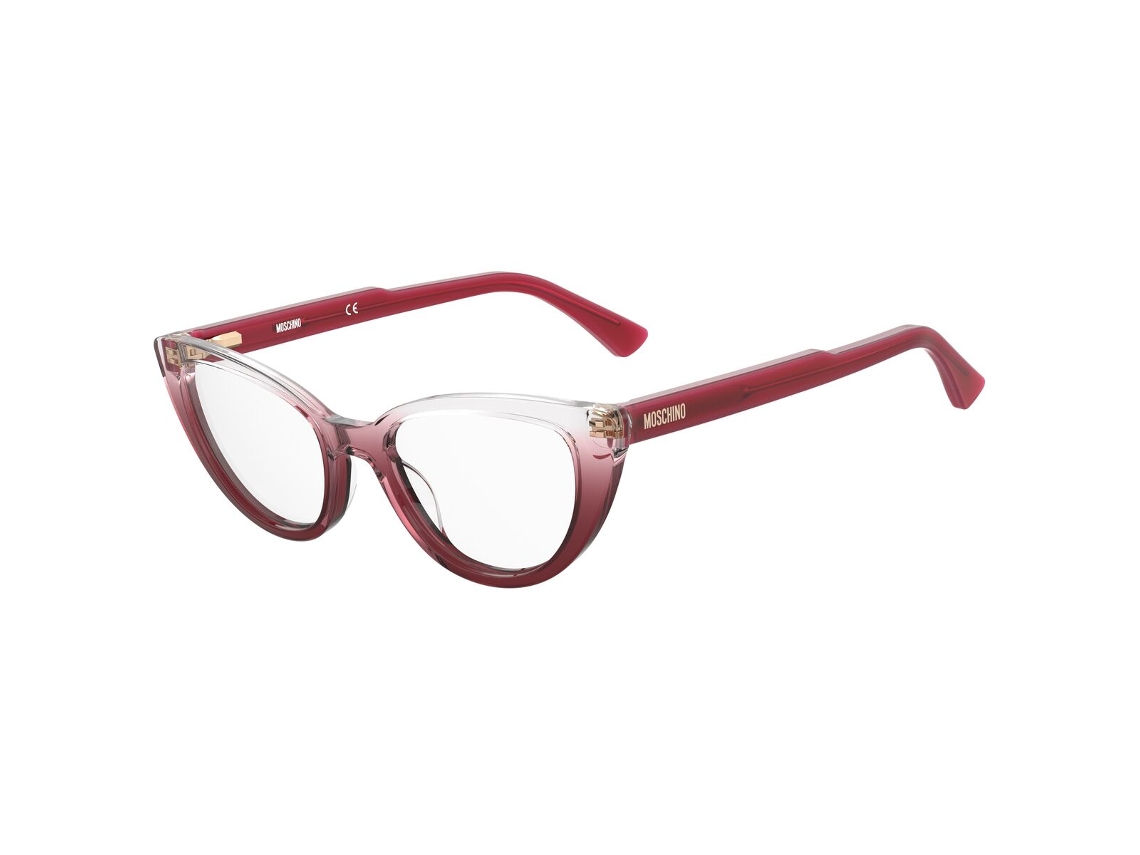 Montura de Gafas Mujer MOSCHINO MOS605-6XQ (Rojo - Acetato - 51 mm)