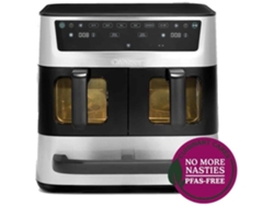 Cuisinart Airfryer Aft13xsse Freidora sin aceite, 13,6 L de capacidad, dos cestas, 1 cajón, acero inoxidable/negro, 2400 W
