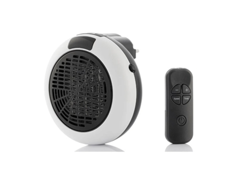 Termoventilador Blanco con Enchufe - 600W - Blanco con Mando a Distancia TUSERXLN