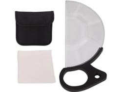 Filtro De Vidrio De Alta Transparencia Para Caleidoscopio Semitransparente Portátil De 80 Mm