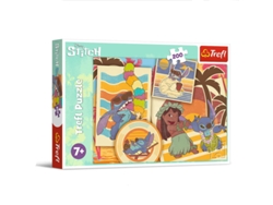 Puzzle Lilo E Stitch - 200 Peças Trefl 13304 Multicores