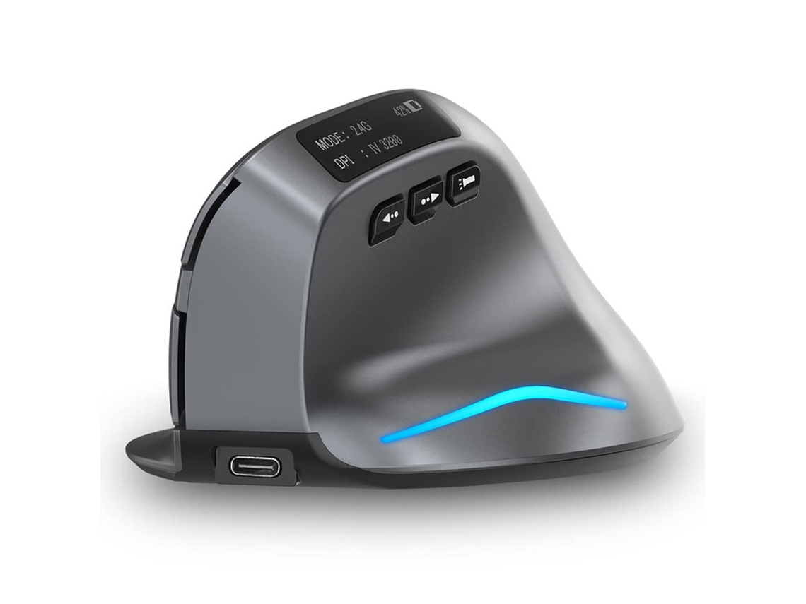 Ratón Gaming ENKERS Tela LED (Bluetooth - 3200 dpi)