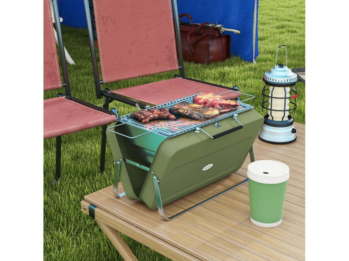 Parrilla plegable tipo maleta de ZIWEI STORE