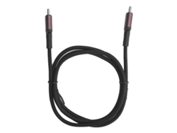 Cable De Datos C-c (carga Rápida Y Transmisión De Datos) Kuulaa Zinc Alloy Z1 Rojo 1m
