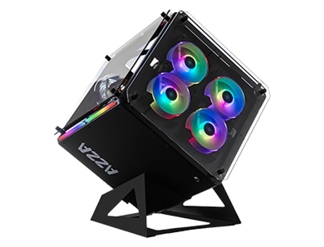 Caja PC AZZA Cubo Azza 802 Negro