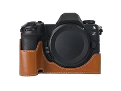Funda protectora de piel sintética con gran abertura compatible con Nikon Z6 III Facpoet