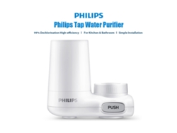 Purificador de agua para grifo Philips CM 300, filtro de agua de repuesto para grifo, declorador, filtro percolador para cocina y baño.