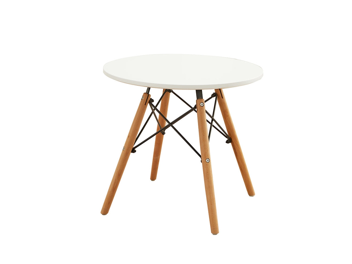 Mesa de centro Nordic Moira en color blanco