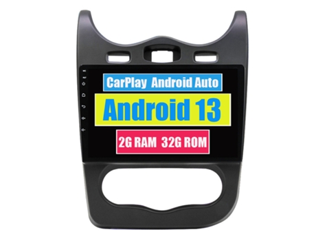Autoradio Multimedia ROVERONE para Renault Sandero 2013 2014 CarPlay Android Coche Radio Bluetooth Navegación