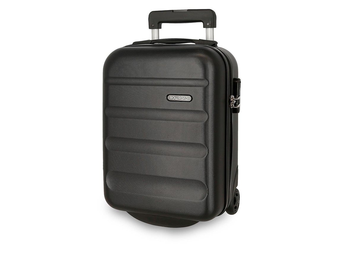 Maleta de cabina ROLL ROAD Flex Negro (31x40x20cm - 33L)