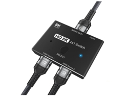 Alta Velocidad 8K Uhd 2 en 1 Salida Hdmi CHRONUS HDMI1209-Y12 Negro