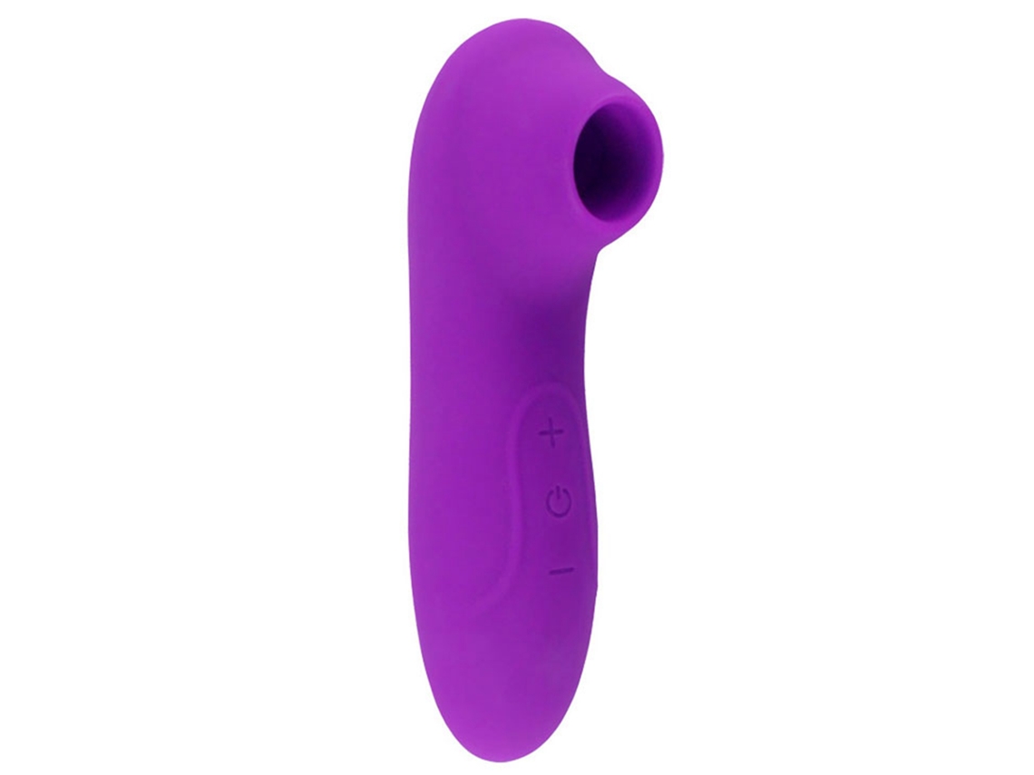 Estimulador Clítoris Magnético 10 Modos Vibración Chupete Lengua Para Mujer Morado