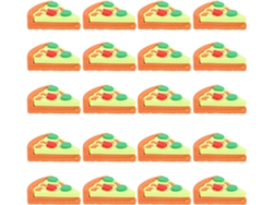 Paquete De 30 Gomas De Borrar Triangulares Con Forma De Pizza - Mini Gomas De Borrar