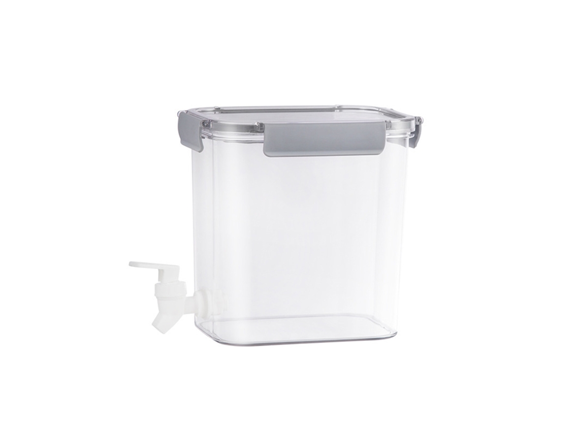 Dispensador De Agua Fría Con Grifo Para Refrigerador, Cubo De Gran Capacidad, Pet, Libre De Bpa.