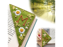 Marcapáginas de esquina bordados Accesorios para amantes de los libros