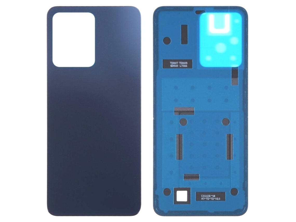 Tapa Bateria Trasera Compatible Para Xiaomi Redmi Note 12 4g Trasero Gris Onix