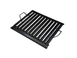 Plancha asar tipo argentino 50 x 40 sin patas + vertegrasas