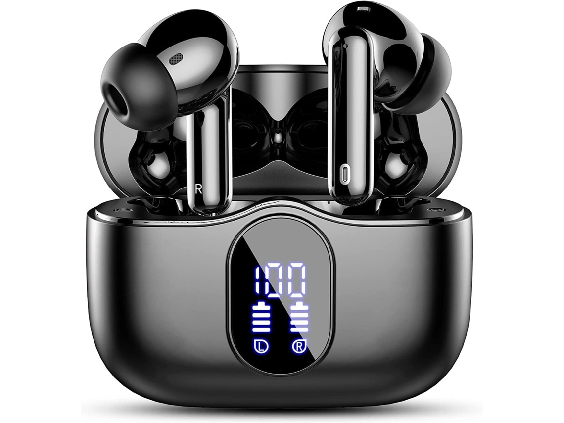 Auriculares Cuatro Micrófonos Reducción Ruido Horas Duración La Pantalla Nicecee Bluetooth