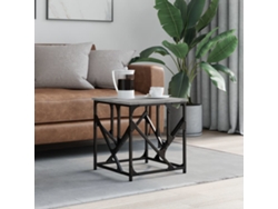 Mesa De Centro | Mesa De Café | Mesa De Salón Madera De Ingeniería Gris Sonoma 45x45x47,5 Cm