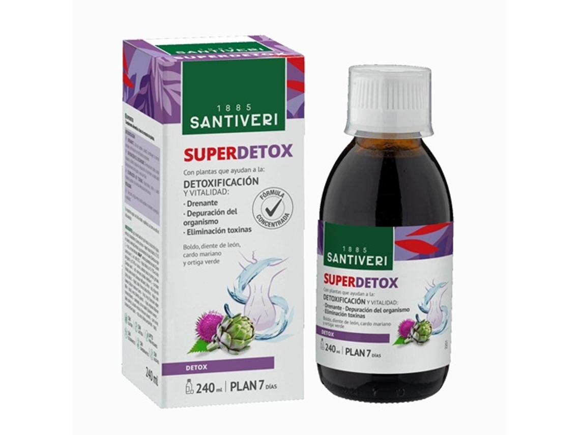 Complemento Alimentar SANTIVERI Super Detox (240ml)
