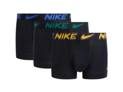 Boxer Nike Trunk 3pk Ke1156 Eyc Negro