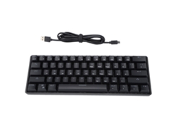 Teclado Gamer K28 Portátil Dualmode Sem Fio/fio Rgb Retroiluminado 61 Teclas Para Pc Laptop Android Ios