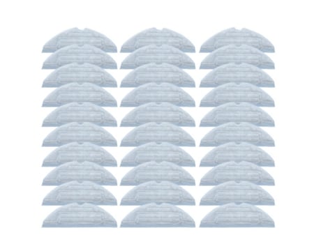 30 pçs mop pano para xiaomi t7 t7plus s7 para roborock cleaner mop pano