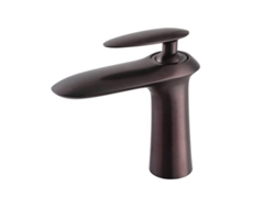 Grifo De Lavabo Con Repisa Bronce 304 Colección Artémis