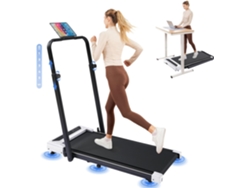 Gtplayer Cinta De Correr Para Uso En Casa,plegable Con Pantalla Led Y Mando A Distancia,apoyabrazos Ajustables En Altura