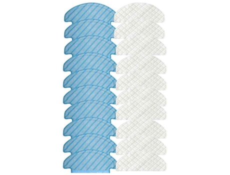 Accesorio Aspiradores ECOVACS 10 x toallitas + 10 x paños ecovacs deebot t8 aivi pack 20