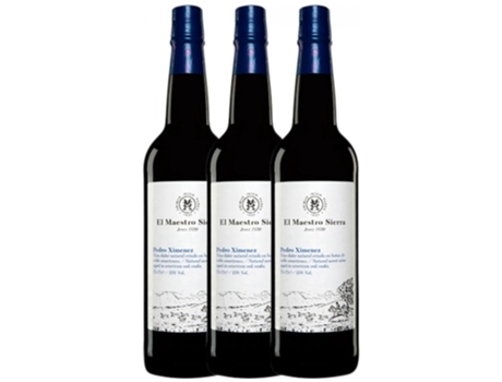 Generoso MAESTRO SIERRA Maestro Sierra Pedro Ximénez Jerez-Xérès-Sherry 0.75 L (3 unidades)
