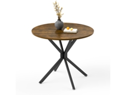 Mesa de bar giratoria 360° con armario de almacenamiento HONGRUI TECH (120x40x97 cm)