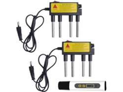 Electrolizador de agua, comprobador compacto y ligero para resultados visuales y análisis de pureza para uso doméstico y de viaje.