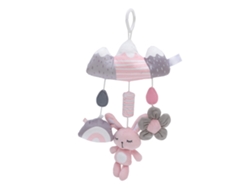 Mali brinquedo Pendurado para Berço de Bebê Coelho Cute com Clip Material Suave Cores Vibrantes
