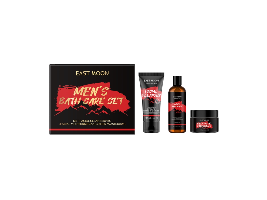 Set de baño y cuidado de la piel para hombres