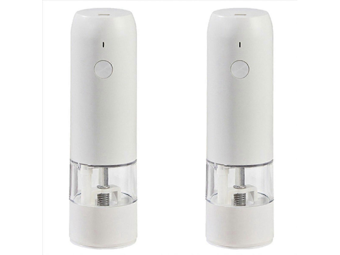 Molinillo de pimienta y sal eléctrico automático Rosewell (blanco)